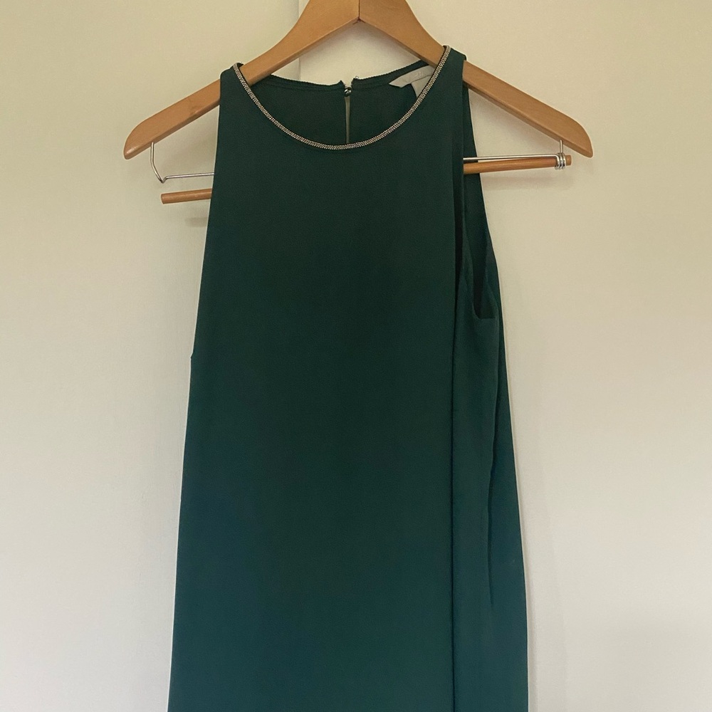 Teal H&M dress